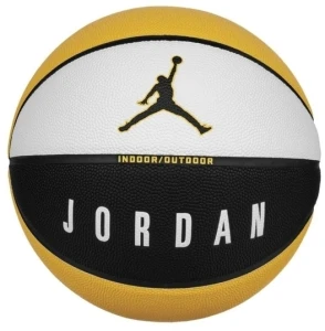 Баскетбольний м'яч Nike JORDAN ULTIMATE 2.0 8P DEFLATED жовто-чорно-білий Розмір 7 J.100.8254.153.07