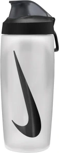 Бутылка для воды Nike REFUEL BOTTLE LOCKING LID 18 OZ 532 мл белая N.100.7669.125.18