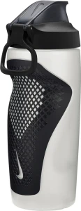 Бутылка для воды Nike REFUEL BOTTLE LOCKING LID 18 OZ 532 мл белая N.100.7669.125.18