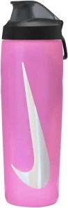 Пляшка для води Nike REFUEL BOTTLE LOCKING LID 24 OZ 709 мл рожева N.100.7668.637.24