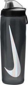 Пляшка для води Nike REFUEL BOTTLE LOCKING LID 24 OZ 709 мл чорна N.100.7668.054.24