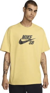 Футболка Nike M NK SB TEE LOGO HBR желтая CV7539-700