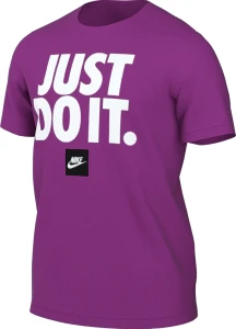 Футболка Nike M TEE FRAN JDI VERBIAGE фіолетова DZ2989-503