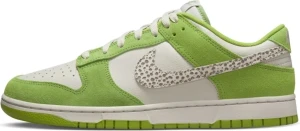 Кроссовки Nike DUNK LOW зелено-белые DR0156-300