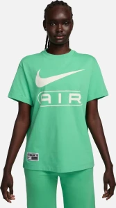 Футболка жіноча Nike W TEE AIR BF SP24 зелена FV8002-363