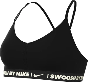 Топ женский Nike W NK DF INDY BRA GLS черный FZ4870-010
