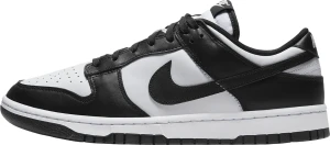 Кроссовки Nike DUNK LOW RETRO бело-черные DD1391-100