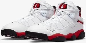 Кросівки баскетбольні Nike JORDAN 6 RINGS біло-червоні 322992-126