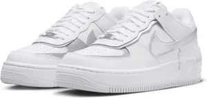 Кросівки жіночі Nike AIR FORCE 1 LOW SHADOW біло-срібні CI0919-119
