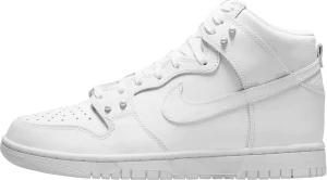 Кроссовки женские Nike DUNK HIGH PEARL WHITE белые DM7607-100