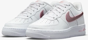 Ккросівки підліткові Nike AIR FORCE 1 GS біло-рожеві CT3839-104
