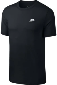 Футболка Nike SPORTSWEAR CLUB чорна AR4997-014