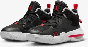 Кроссовки баскетбольные Nike JORDAN STAY LOYAL 2 черно-красно-белые DQ8401-006