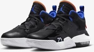 Кроссовки баскетбольные Nike JORDAN STAY LOYAL 2 черно-сине-оранжевые DQ8401-048