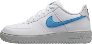 Кроссовки подростковые Nike AIR FORCE 1 CRATER (GS) бело-голубые DV3485-100