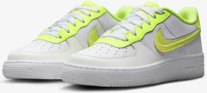 Кросівки підліткові Nike AIR FORCE 1 LV8 (GS) біло-салатові DV1680-100