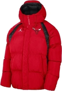 Куртка NIKE JORDAN CHI M JKT FILL CTS ST червоно-чорна DN9771-657