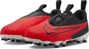 Бутсы детские Nike JR PHANTOM GX ACADEMY FG/MG красно-черные DD9549-600