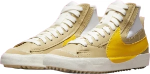 Кеды Nike BLAZER MID 77 JUMBO светло-коричнево-желтые DH7690-700