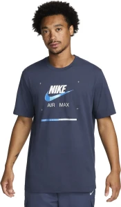 Футболка Nike M NSW TEE FW CNCT темно-синяя FV3778-410