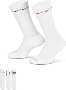 Шкарпетки Nike U EVERYDAY PLUS CUSH CREW білі (3 пари) DH3822-902