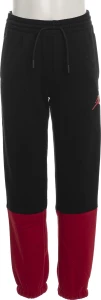 Спортивные штаны подростковые Nike JORDAN SIDELINE FLC PANT черно-красные 95C843-KR5