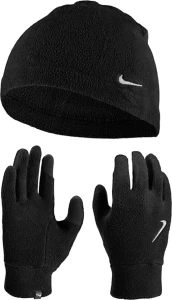 Зимний набор аксессуаров Nike FLEECE HAT AND GLOVE SET черный N.100.2578.082