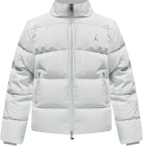 Пуховик Nike JORDAN MJ FLIGHT HERITAGE DOWN JACKET світло-сірий FN6346-034
