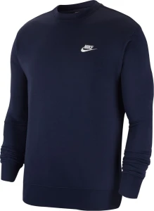 Свитшот Nike M NSW CLUB CRW FT темно-синий BV2666-410