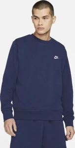 Свитшот Nike M NSW CLUB CRW FT темно-синий BV2666-410