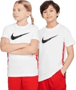 Футболка підліткова Nike K NSW TEE CLUB+POLY біла HF3404-100