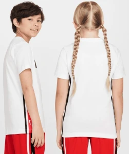 Футболка підліткова Nike K NSW TEE CLUB+POLY біла HF3404-100