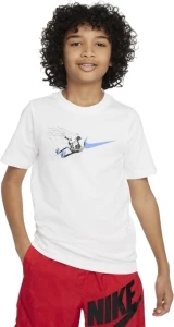 Футболка підліткова Nike K NSW TEE SOCCER BALL FA23 біла FD3974-100