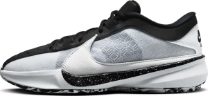 Кросівки баскетбольні Nike ZOOM FREAK 5 біло-чорні DX4985-101