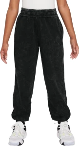 Спортивные штаны подростковые Nike K NK COB FLC PANT WASH черные FZ5264-010