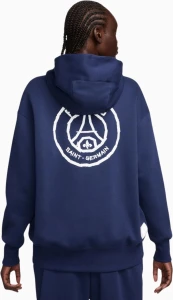 Худи женское Nike PSG PHOENIX FLC OS PO HDY GX темно-синее FQ3253-410