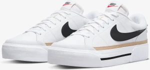 Кеди жіночі Nike COURT LEGACY LIFT біло-чорні DM7590-100