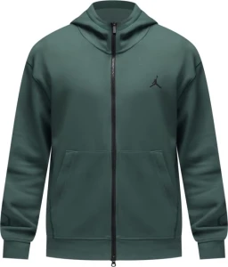 Толстовка Nike JORDAN MJ DF SPRT HOOP FLC FZ темно-зелена FV8602-366