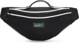 Сумка на пояс Nike HERITAGE RETRO черно-темно-зеленая DR6266-013