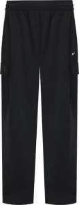 Спортивні штани підліткові Nike G NSW DF FLC OVRSZDPANT DNCE чорні FZ5550-010