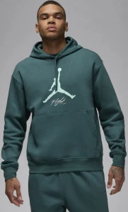 Толстовка Nike JORDAN MJ ESS FLC BASELINE HOODIE темно-зелена FD7545-366