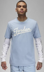 Футболка Nike AIR JORDAN FLIGHT MVP голубая FN5958-436