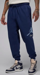 Спортивные штаны Nike JORDAN M J ESS FLC BASELINE PANT темно-синие FD7345-410