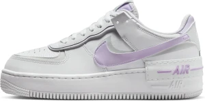 Кроссовки женские Nike AIR FORCE 1 SHADOW бело-светло-фиолетовые FN6335-102