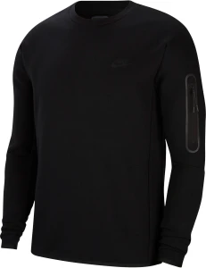 Світшот Nike M NSW TCH FLC CRW чорний CU4505-010
