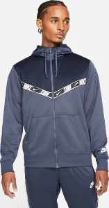 Толстовка Nike SPORTSWEAR MEN'S FULL-ZIP HOODIE темно-синя DM4672-437