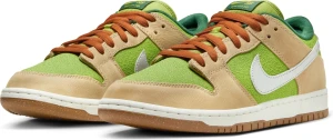 Кросівки Nike DUNK LOW PRO салатово-світло-коричневі FQ7585-200