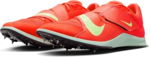 Кросівки бігові для стрибків Nike ZOOM RIVAL JUMP червоно-салатові DR2756-600