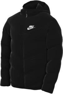 Куртка підліткова Nike SPORTSWEAR SYNTHETIC FILL HOODED JACKET чорна FN7730-010
