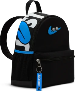 Рюкзак подростковый Nike BRASILIA JDI MINI BACKPACK SWOOSHY черно-синий FZ7259-010